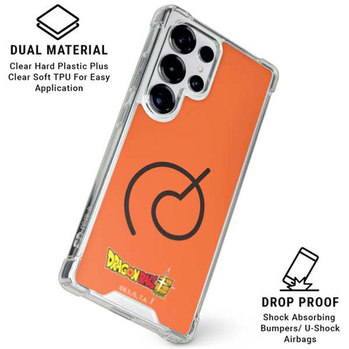 Dragon Ball Super Whis Symbol Galaxy S25 Ultra Clear Case